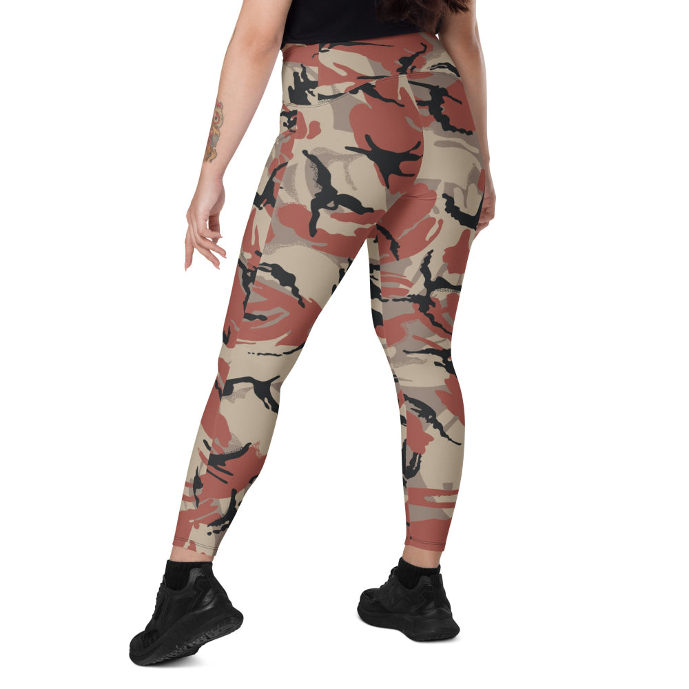 Oman Royal Army DPM Later Version CAMO Leggings with pockets - Womens With Pockets