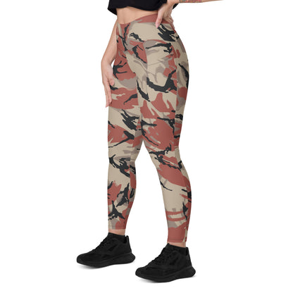 Oman Royal Army DPM Later Version CAMO Leggings with pockets - Womens With Pockets