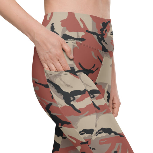 Oman Royal Army DPM Later Version CAMO Leggings with pockets - Womens With Pockets