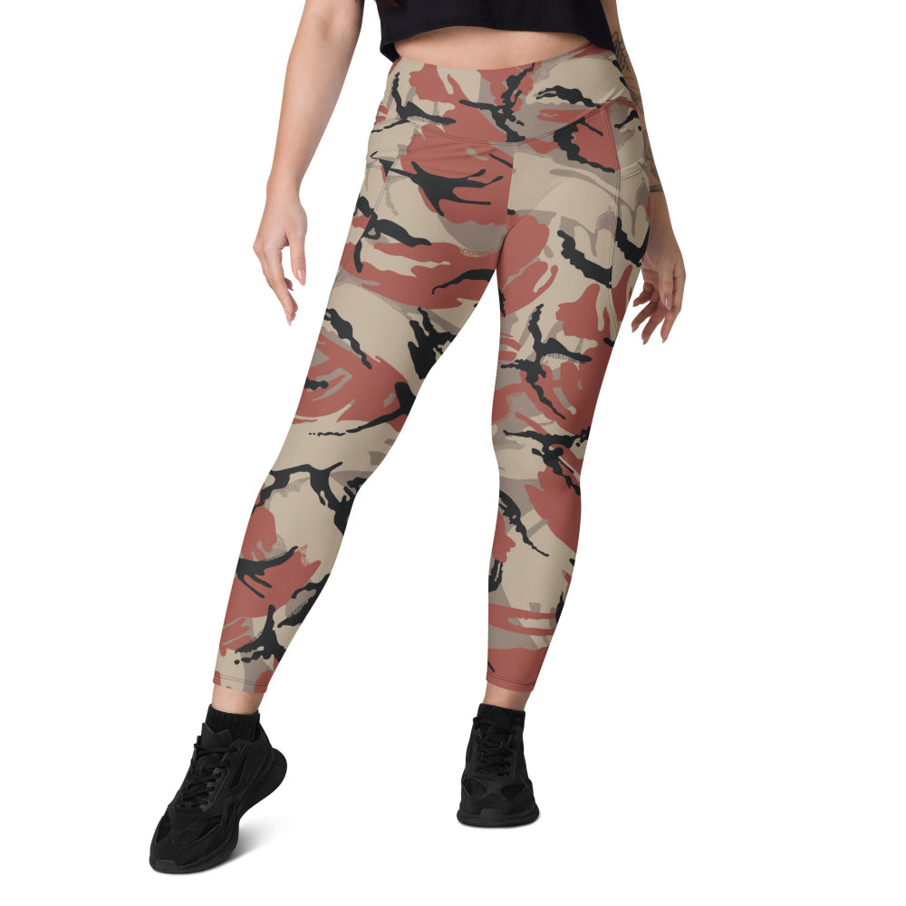 Oman Royal Army DPM Later Version CAMO Leggings with pockets - Womens With Pockets