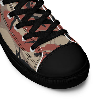 Oman Royal Army DPM Later Version CAMO Men’s high top canvas shoes - Mens High Top Canvas Shoes