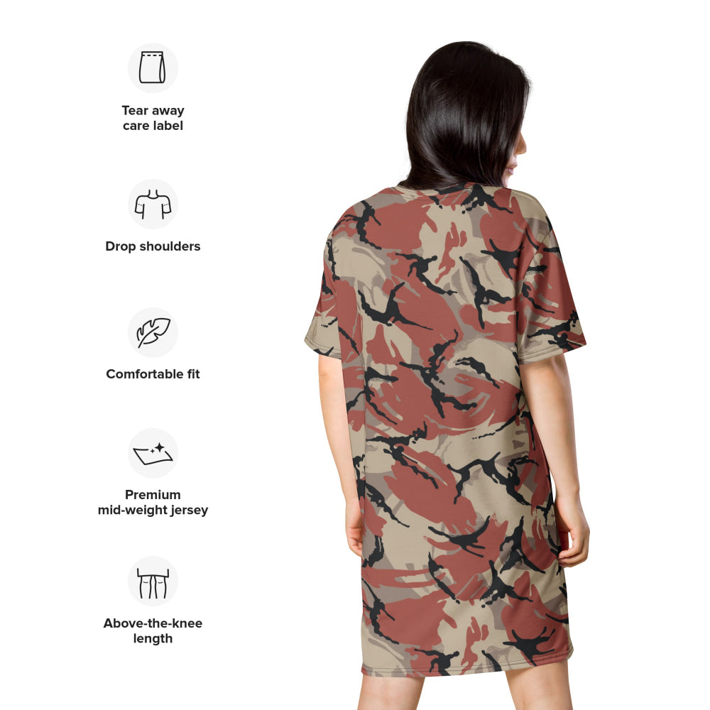 Oman Royal Army DPM Later Version CAMO T-shirt dress - Womens T-Shirt Dress