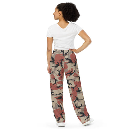 Oman Royal Army DPM Later Version CAMO unisex wide-leg pants - Unisex Wide-Leg Pants