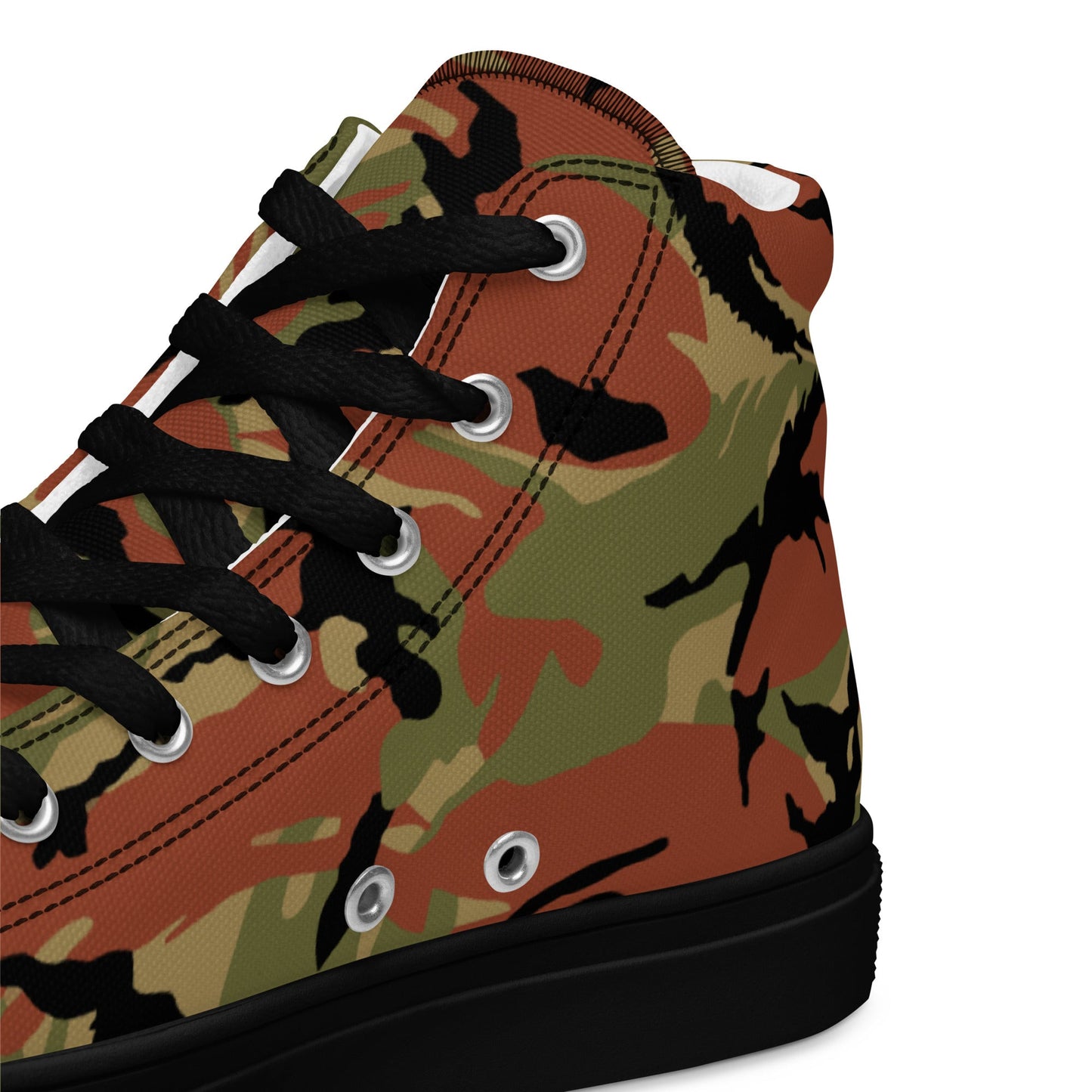 Omani DPM Royal Army CAMO Mens high top canvas shoes - High Top Canvas Shoes