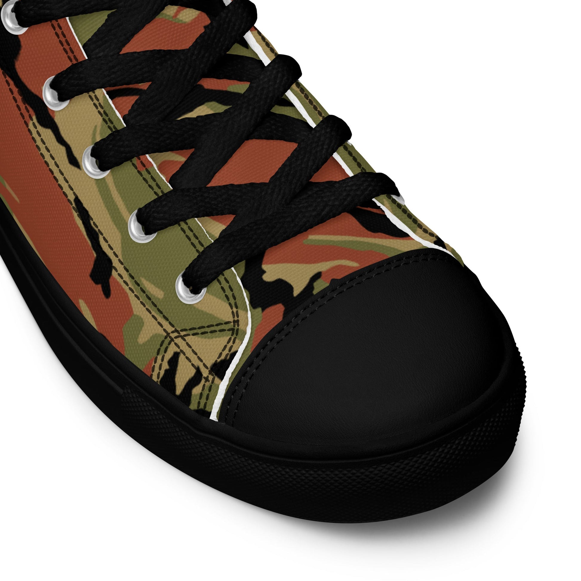 Omani DPM Royal Army CAMO Mens high top canvas shoes - High Top Canvas Shoes
