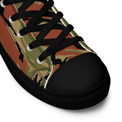 Omani DPM Royal Army CAMO Mens high top canvas shoes - High Top Canvas Shoes