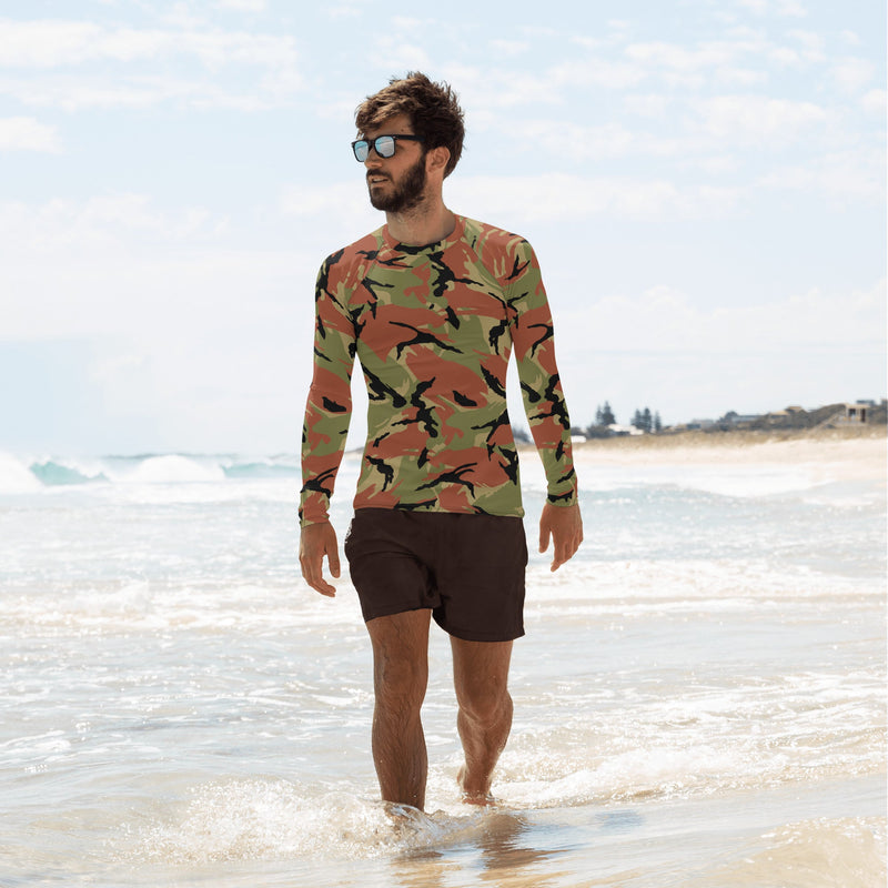 DPM Omani Royal Army CAMO Mens Long-Sleeve Rash Guard - XS