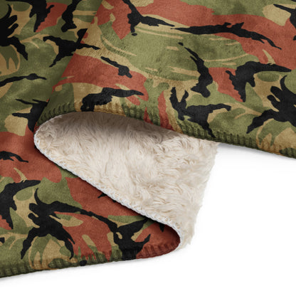 Omani DPM Royal Army CAMO Sherpa blanket - Blankets