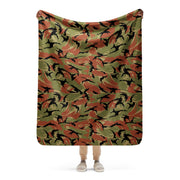 DPM Omani Royal Army CAMO Sherpa Blanket - 50″×60″