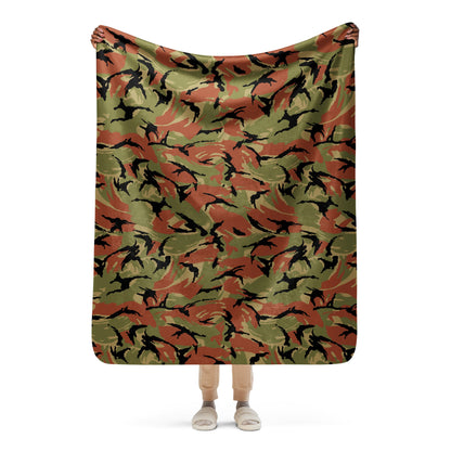 Omani DPM Royal Army CAMO Sherpa blanket - 50″×60″ - Blankets