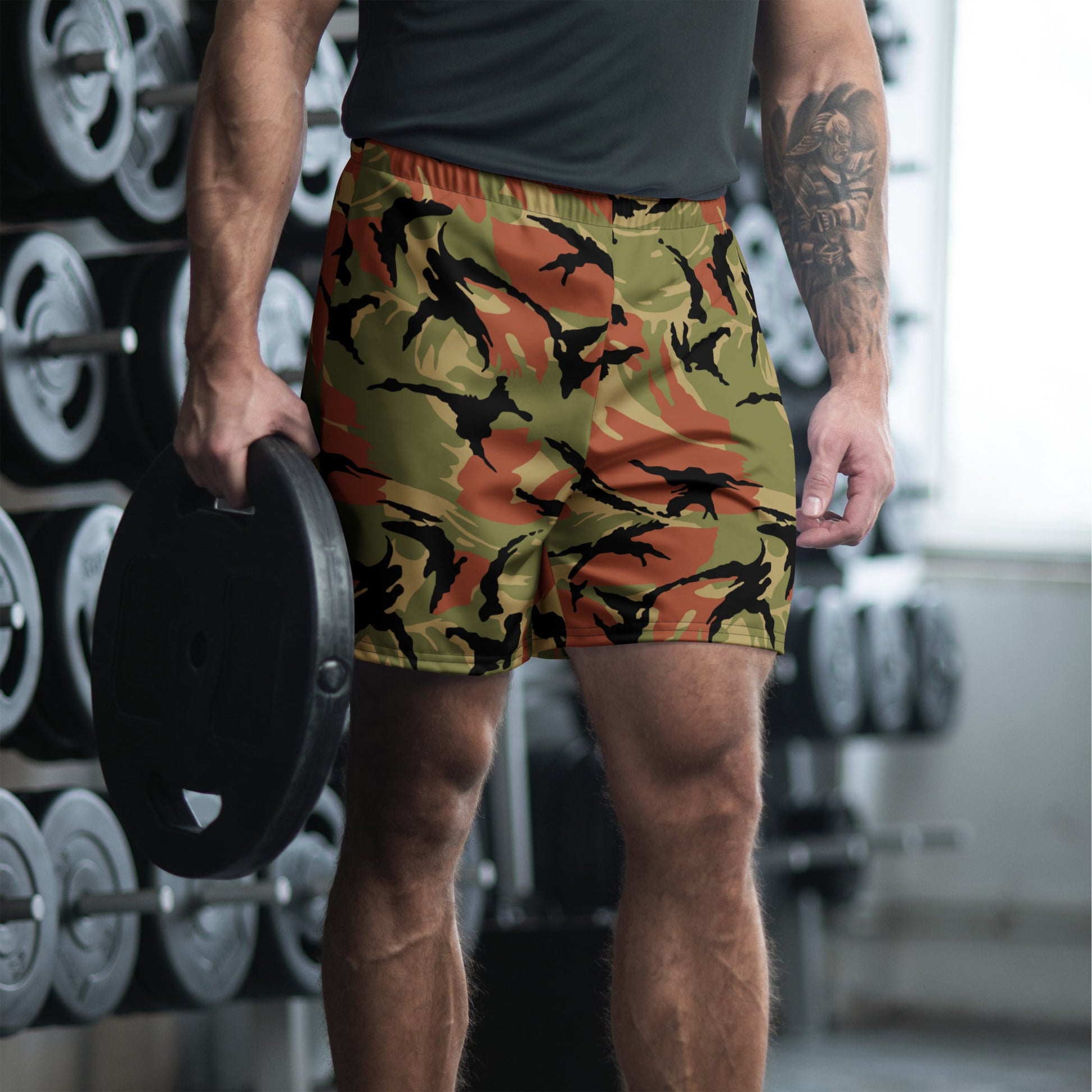 Omani DPM Royal Army CAMO Unisex Athletic Long Shorts - XS