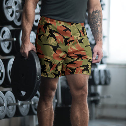 Omani DPM Royal Army CAMO Unisex Athletic Long Shorts - XS