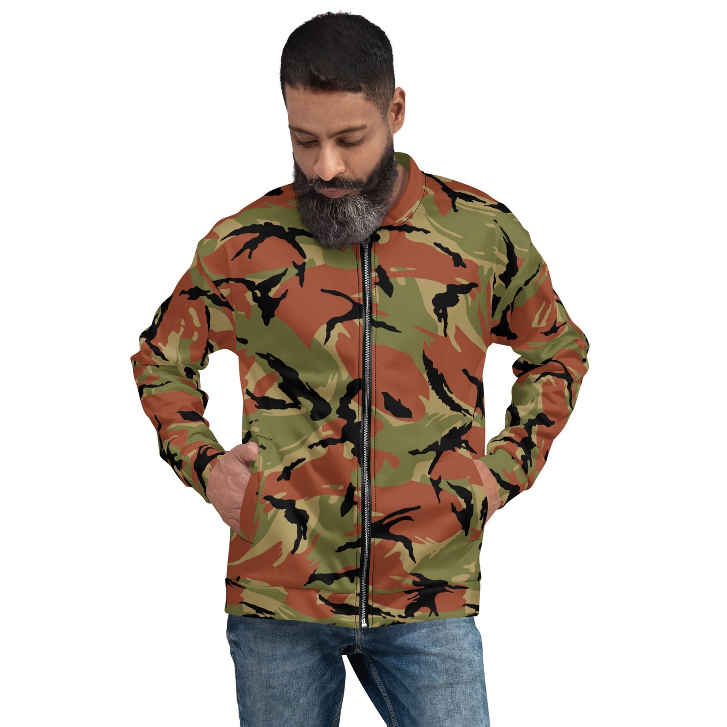 Omani DPM Royal Army CAMO Unisex Bomber Jacket - Jackets