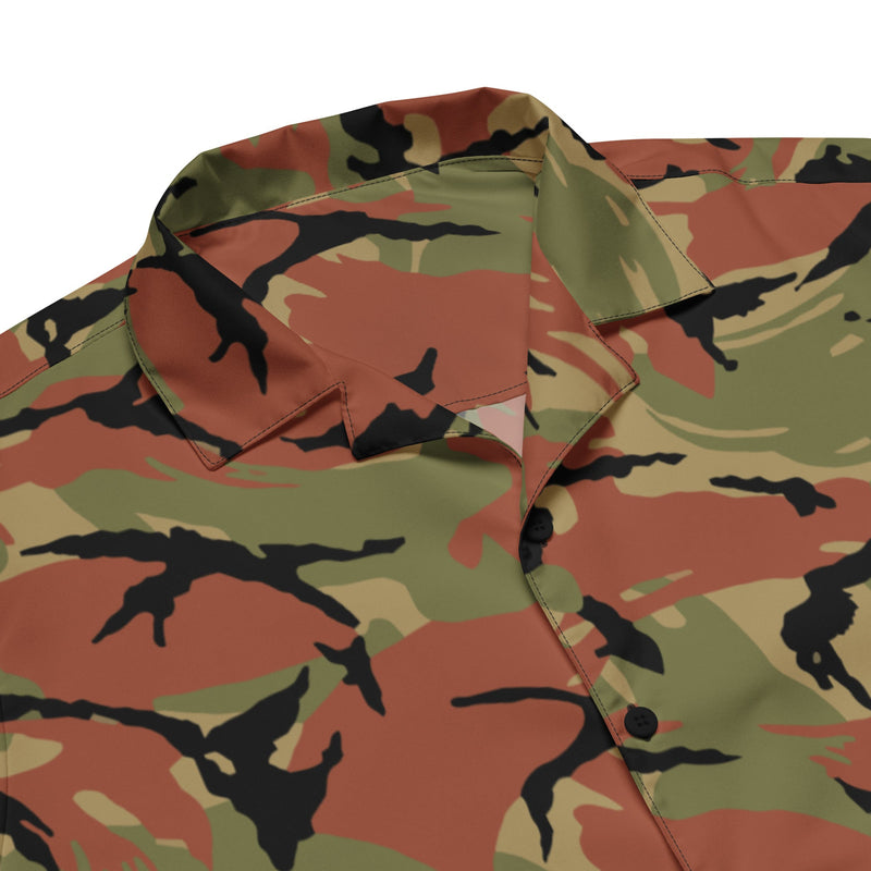 DPM Omani Royal Army CAMO Unisex Short-Sleeve Button Shirt - Button-Up
