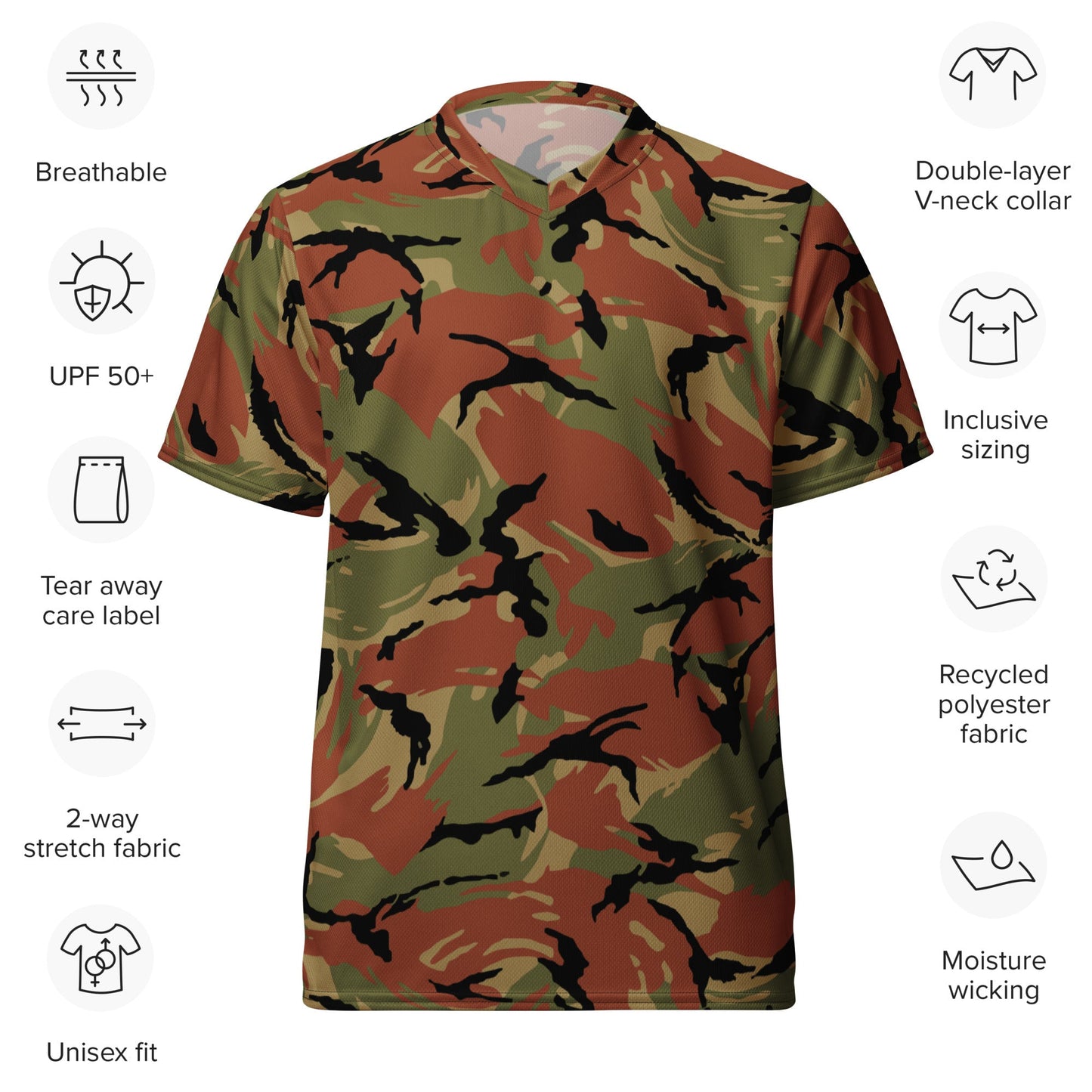 Omani DPM Royal Army CAMO unisex sports jersey Sports Jerseys