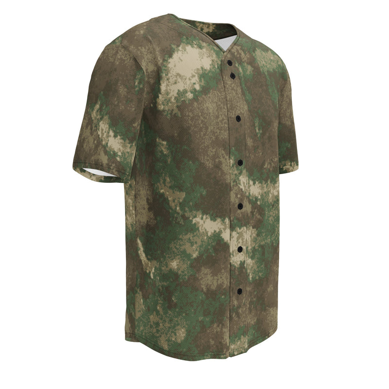 Fractal Earthshadow CAMO Unisex Baseball Jersey