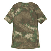 Fractal Earthshadow CAMO Mens Short-Sleeve Rash Guard