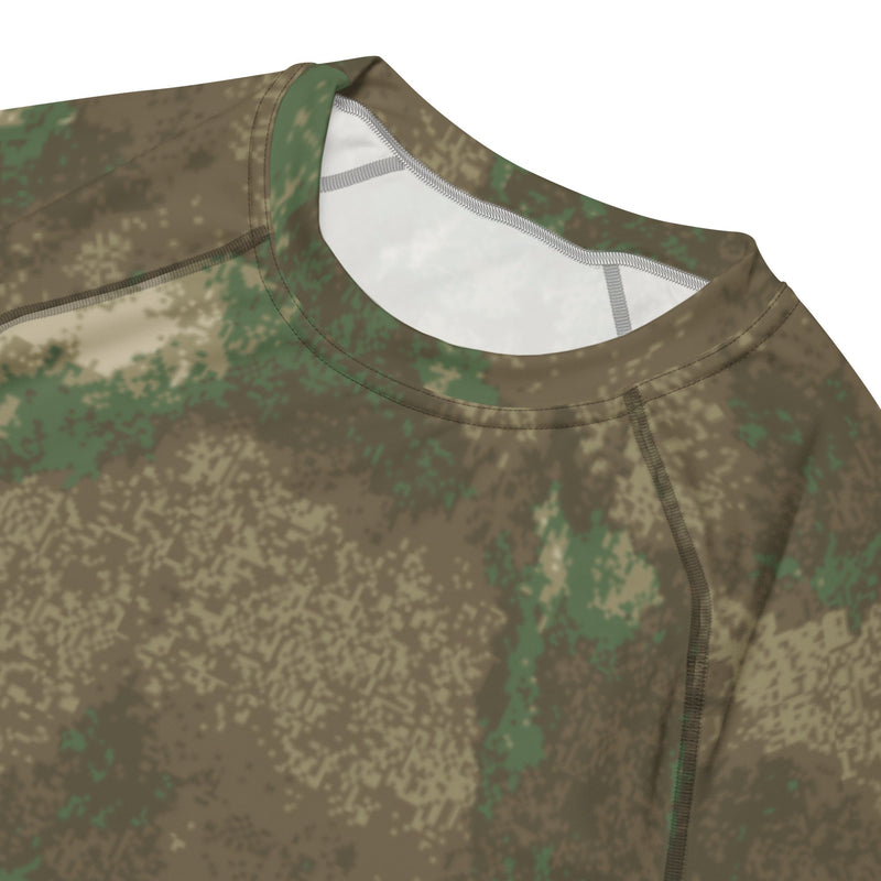 Fractal Earthshadow CAMO Mens Short-Sleeve Rash Guard