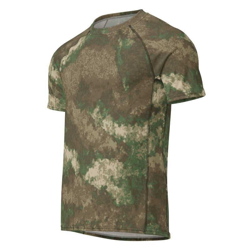 Fractal Earthshadow CAMO Mens Short-Sleeve Rash Guard