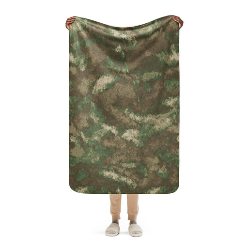 Fractal Earthshadow CAMO Sherpa Blanket - 37″×57″