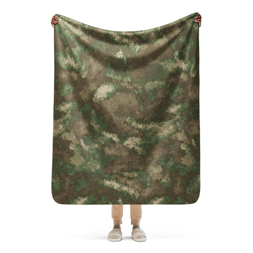 Fractal Earthshadow CAMO Sherpa Blanket - 50″×60″