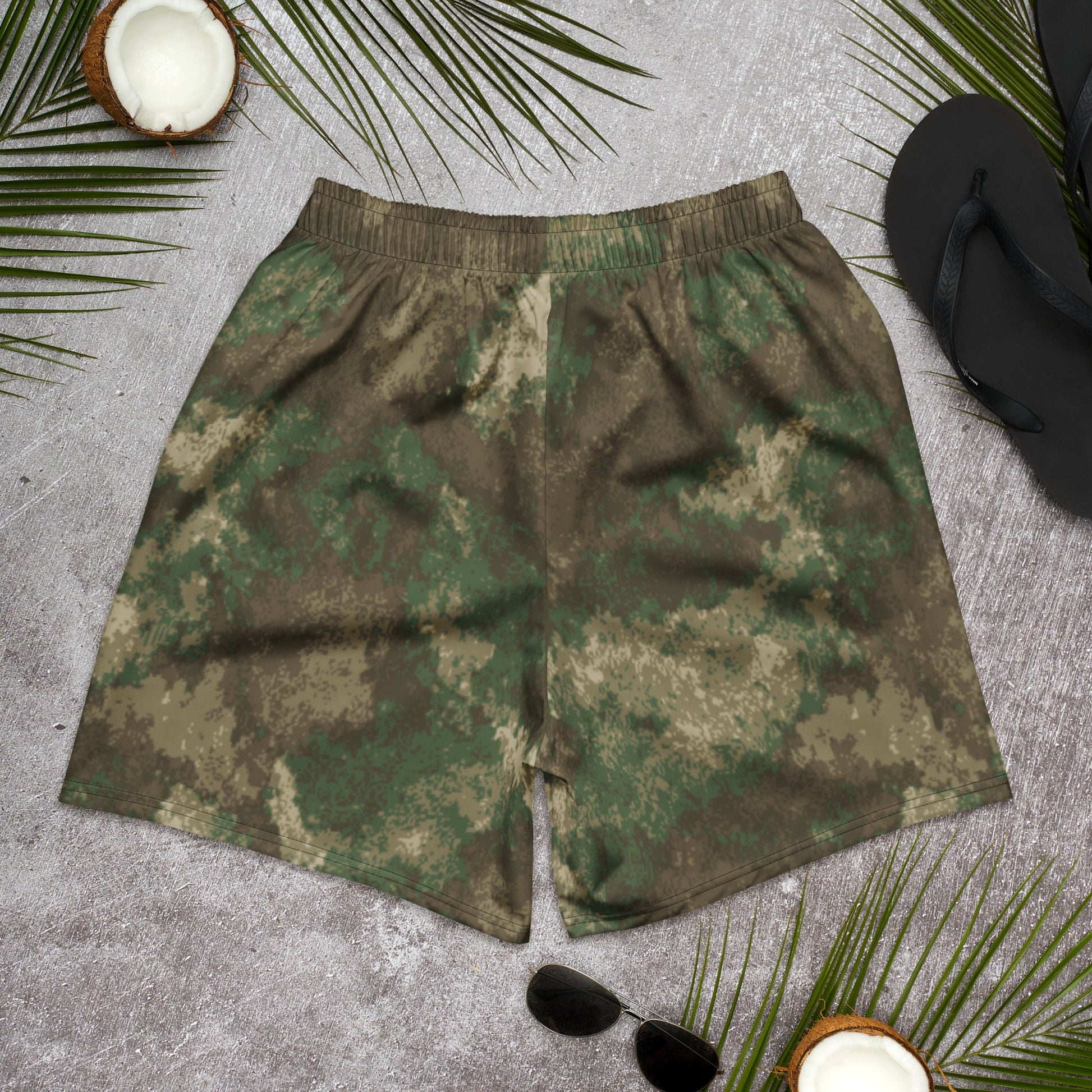 Omni-Terrain CAMO Unisex Athletic Long Shorts