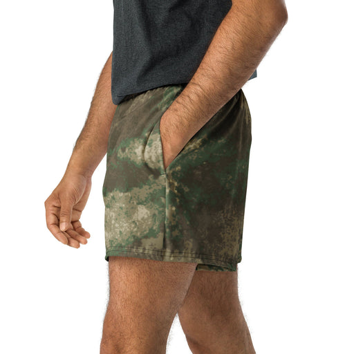 Fractal Earthshadow CAMO Unisex Athletic Shorts - XS