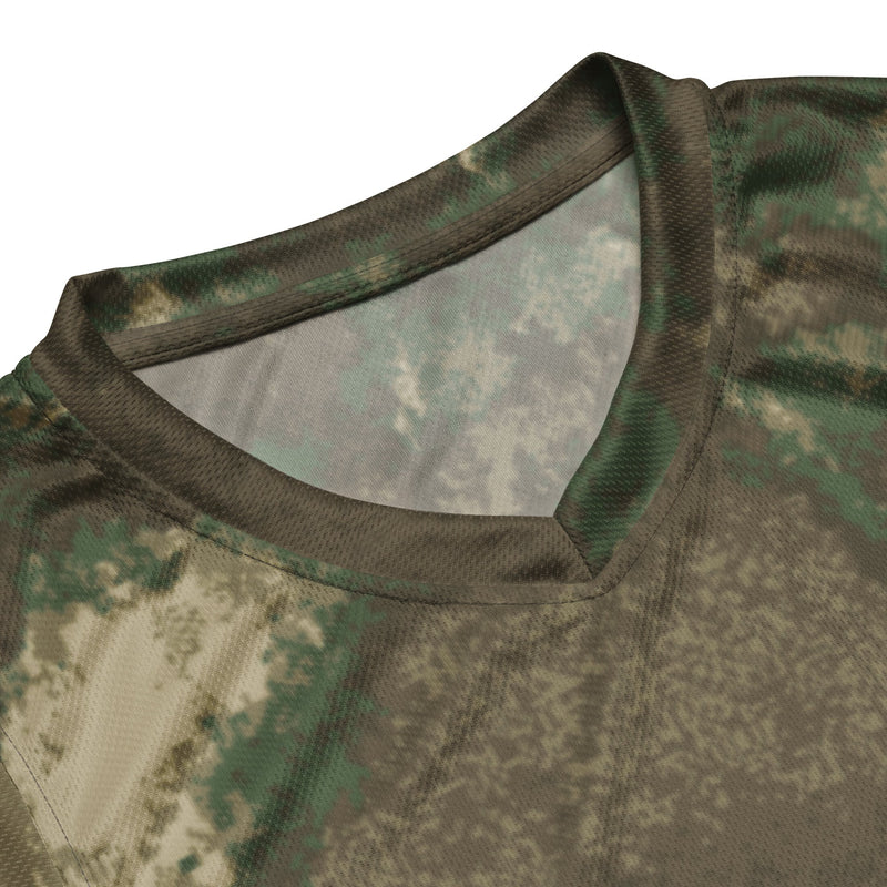Fractal Earthshadow CAMO Unisex Basketball Jersey