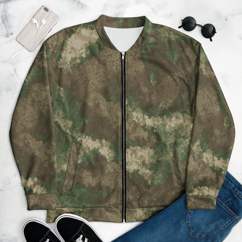 Fractal Earthshadow CAMO Unisex Bomber Jacket