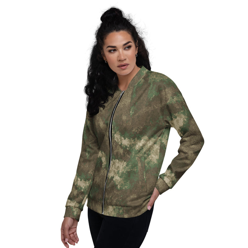 Fractal Earthshadow CAMO Unisex Bomber Jacket