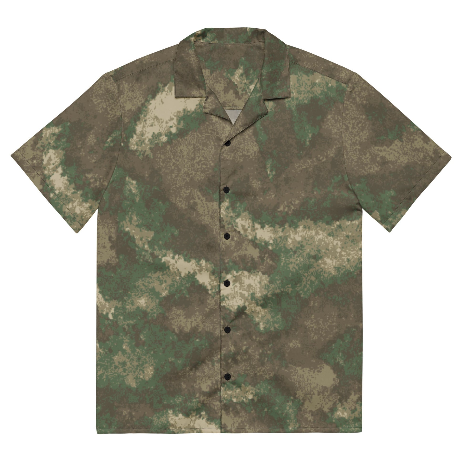 Omni-Terrain CAMO Unisex Short-Sleeve Button Shirt - 2XS