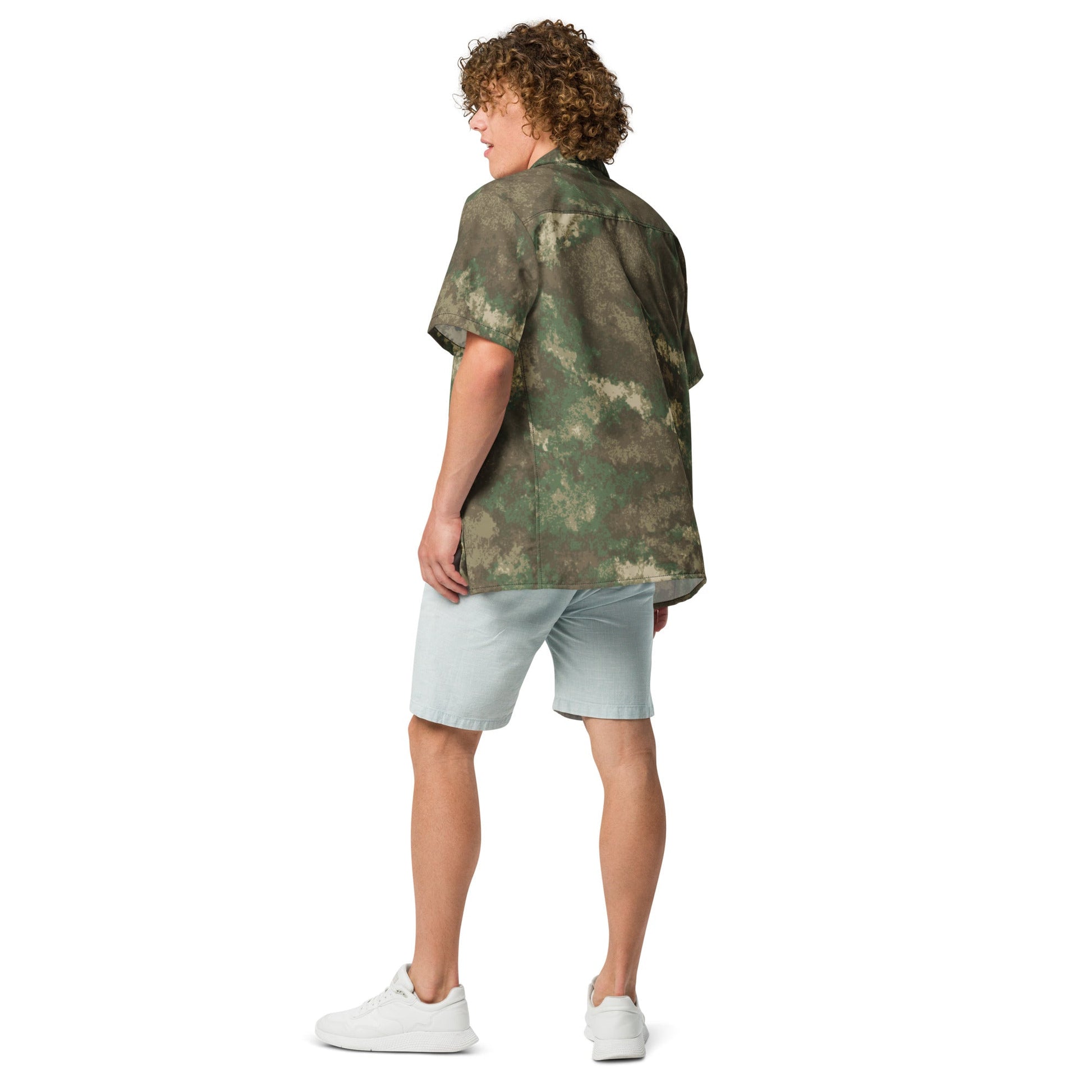 Omni-Terrain CAMO Unisex Short-Sleeve Button Shirt