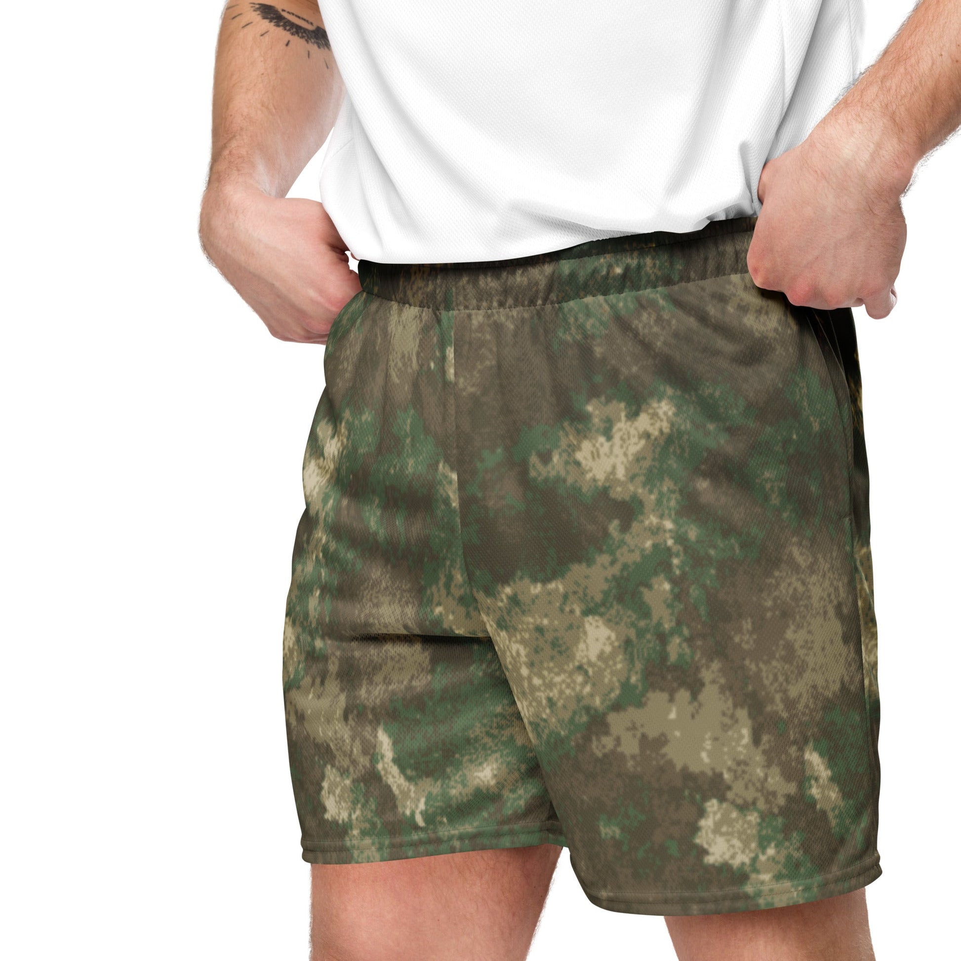 Omni-Terrain CAMO Unisex Mesh Shorts