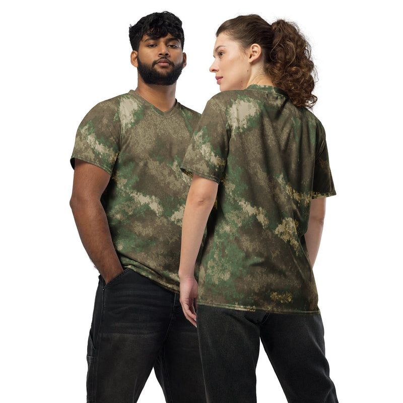 Fractal Earthshadow CAMO Unisex Sports Jersey - 2XS