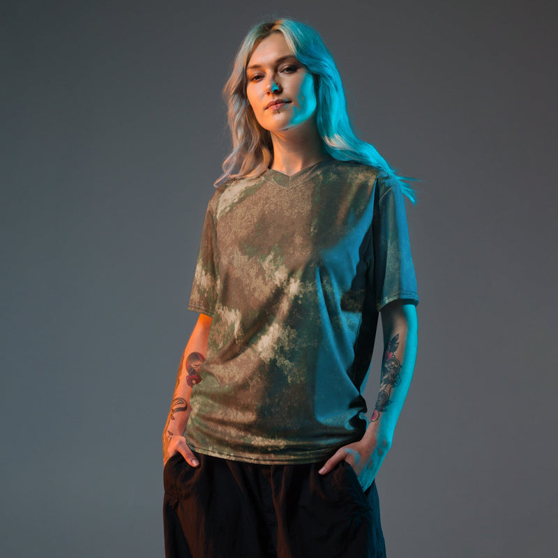 Fractal Earthshadow CAMO Unisex Sports Jersey