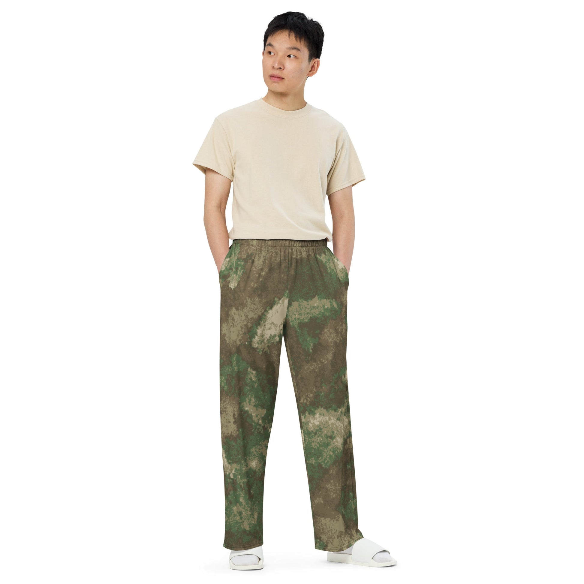 Omni-Terrain CAMO Unisex Wide-Leg Leisure Pants