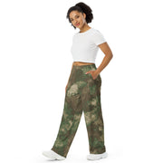 Fractal Earthshadow CAMO Unisex Wide-Leg Leisure Pants - Pant