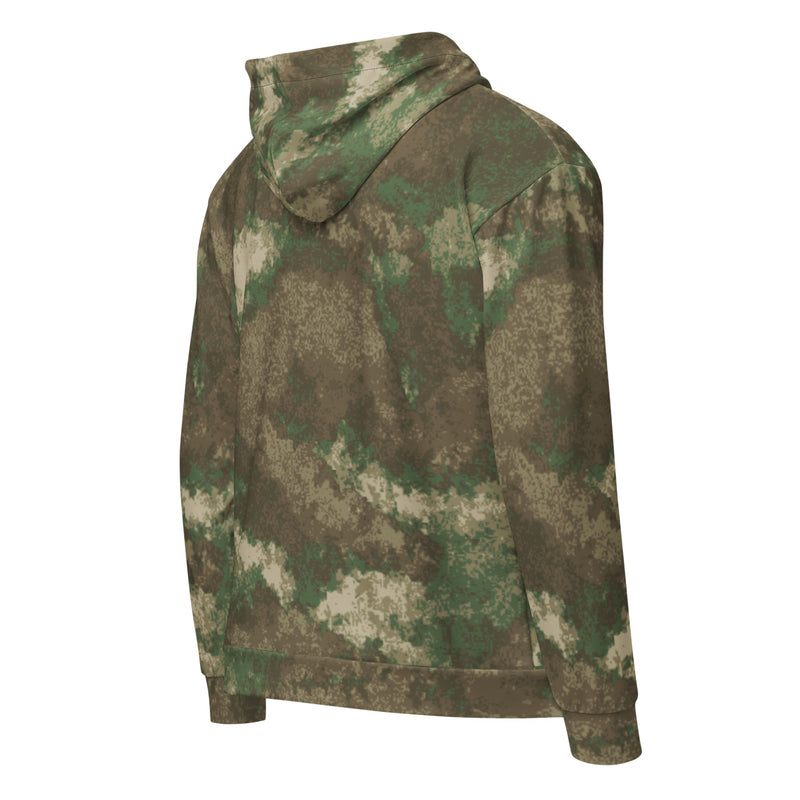 Fractal Earthshadow CAMO Unisex Zip Hoodie