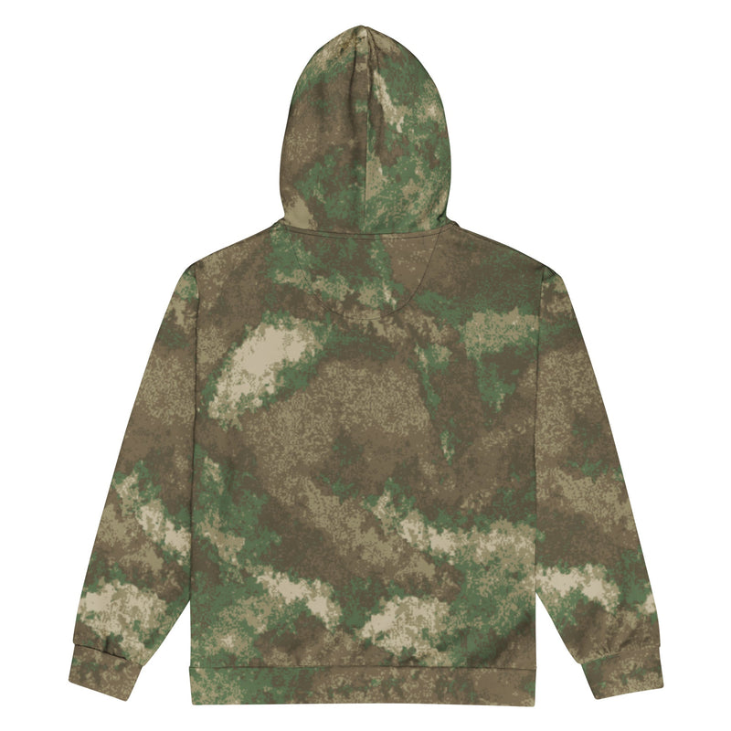 Fractal Earthshadow CAMO Unisex Zip Hoodie