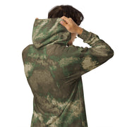 Fractal Earthshadow CAMO Unisex Zip Hoodie