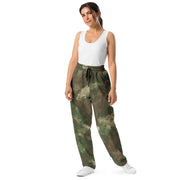 Fractal Earthshadow CAMO Unisex Wide-Leg Joggers