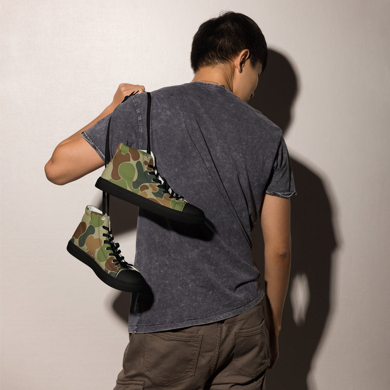 Outback Drift Disruptive CAMO Mens High-Top Canvas Shoes