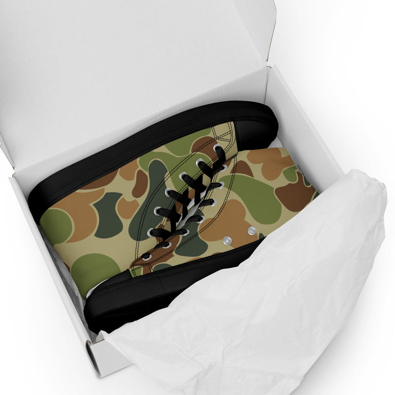 Outback Drift Disruptive CAMO Mens High-Top Canvas Shoes
