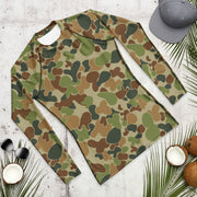 Outback Drift Disruptive CAMO Mens Long-Sleeve Rash Guard - XS - LS