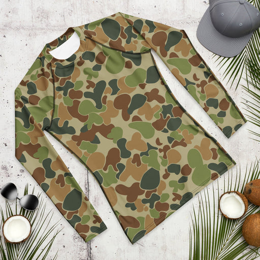 Outback Drift Disruptive CAMO Mens Long-Sleeve Rash Guard - XS - LS