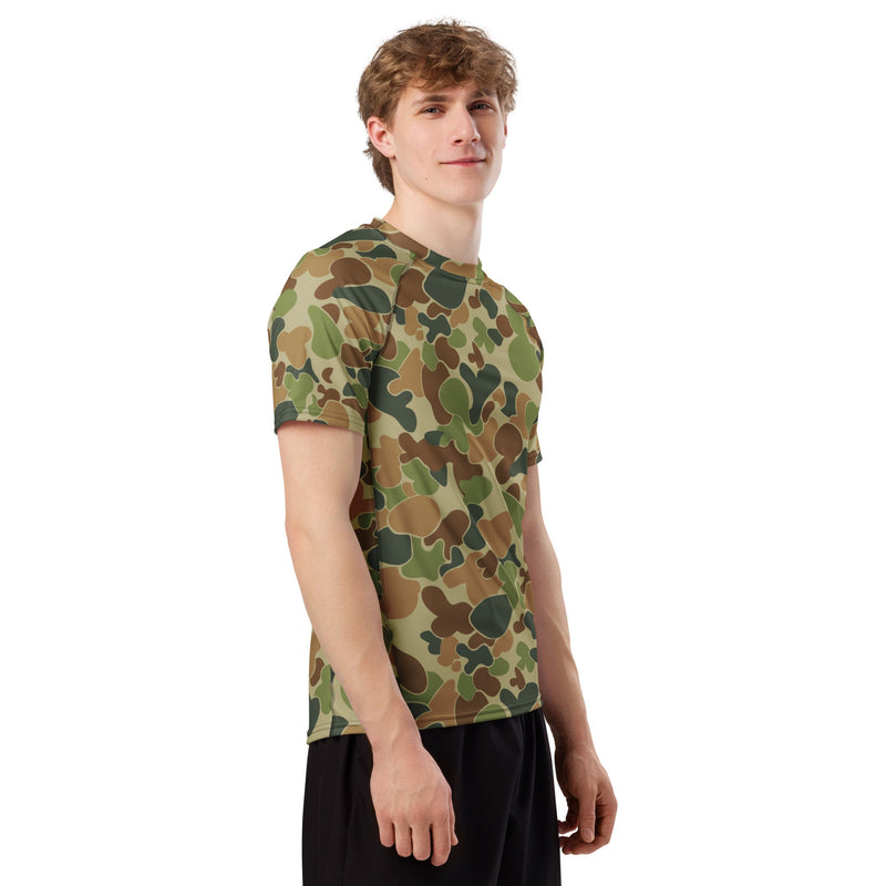 Outback Drift Disruptive CAMO Mens Short-Sleeve Rash Guard - SS