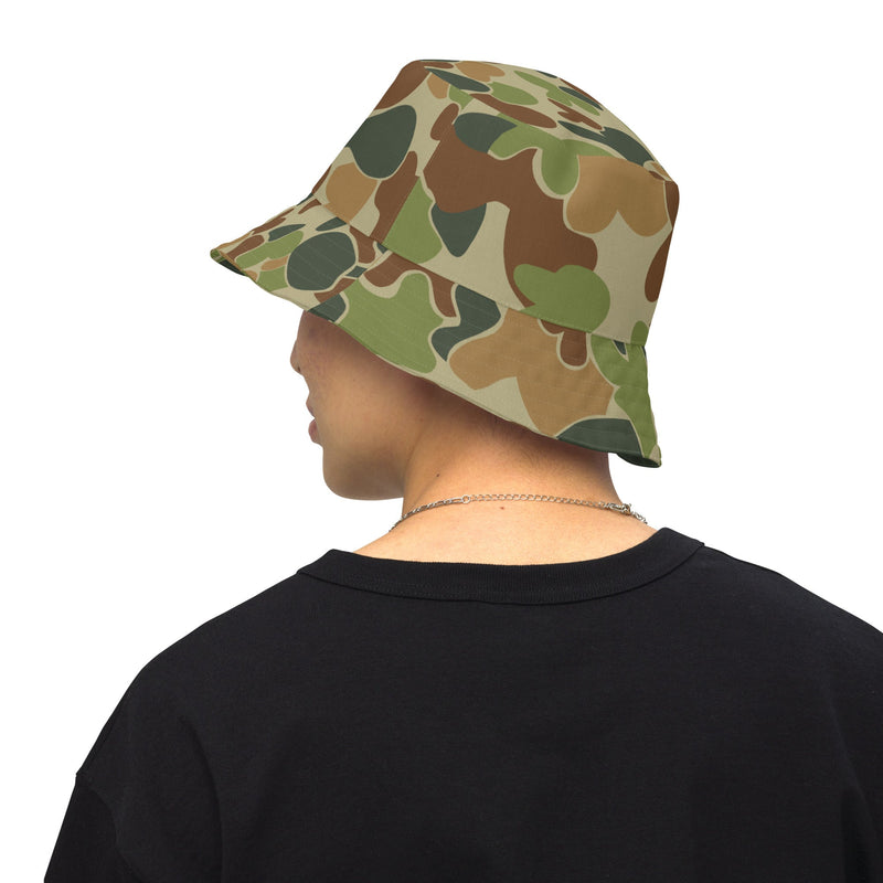 Outback Drift Disruptive CAMO Reversible Bucket Hat - Head