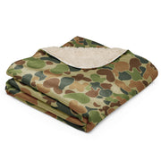 Outback Drift Disruptive CAMO Sherpa Blanket
