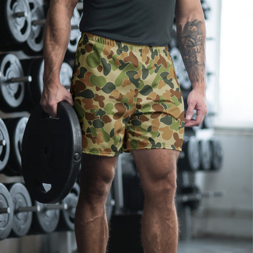 Outback Drift Disruptive CAMO Unisex Athletic Long Shorts - 4XL