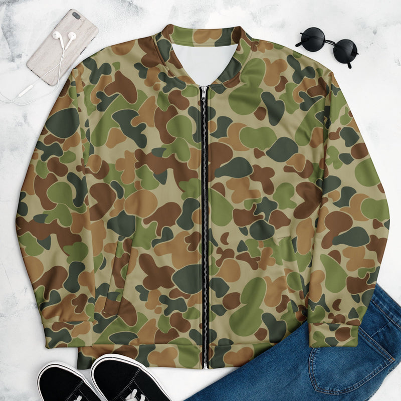 Outback Drift Disruptive CAMO Unisex Bomber Jacket - XS